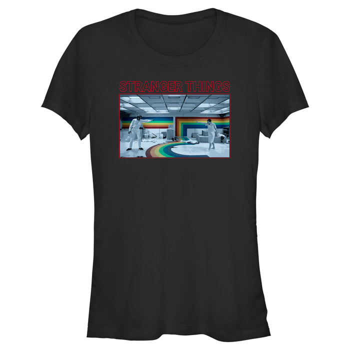 fifth sun Junior's Stranger Things Henry Vs Eleven T-Shirt