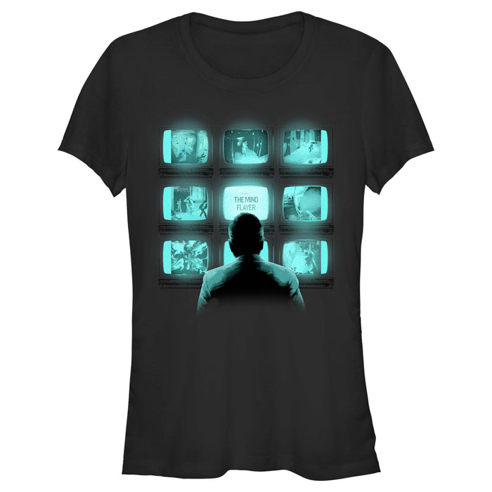 fifth sun Junior's Stranger Things Jim Hopper Camera Surveillance T-Shirt