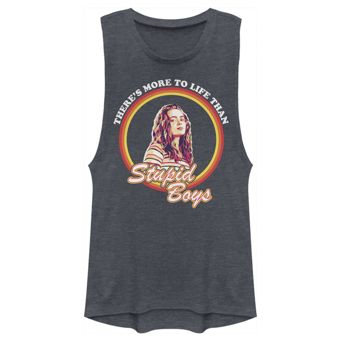 fifth sun Junior's Stranger Things Max More to Life than Boys Festival Muscle Tee