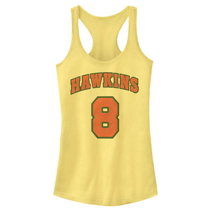 fifth sun Junior's Stranger Things Number Eight Racerback Tank Top