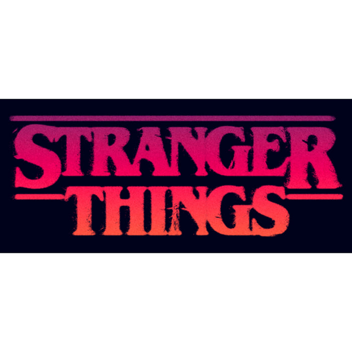 Fifth Sun Junior's Stranger Things Pink Logo T-Shirt