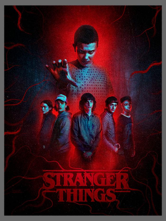Fifth Sun Junior's Stranger Things Powerful Eleven And Gang T-Shirt