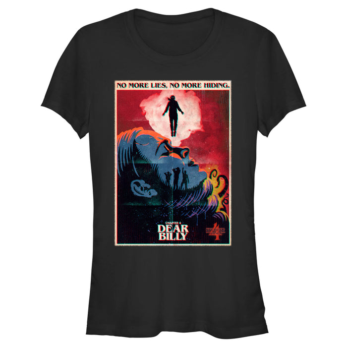fifth sun Junior's Stranger Things Retro Dear Billy Poster T-Shirt