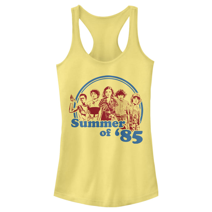 fifth sun Junior's Stranger Things Retro Summer of '85 Racerback Tank Top