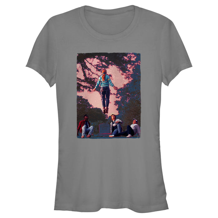 fifth sun Junior's Stranger Things Running Up That Hill T-Shirt
