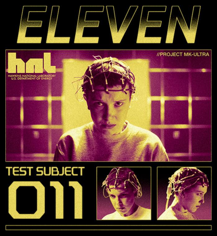 Fifth Sun Junior's Stranger Things Test Subject Eleven T-Shirt