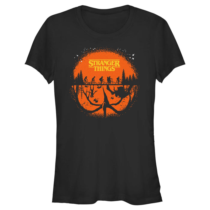 fifth sun Junior's Stranger Things Two Planes Collide T-Shirt