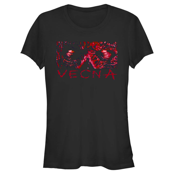 fifth sun Junior's Stranger Things Vecna Dark Stare Eye Shot T-Shirt