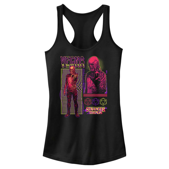 fifth sun Junior's Stranger Things Vecna Evil Villain Racerback Tank Top