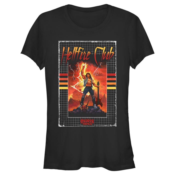fifth sun Junior's Stranger Things VHS Rockstar Eddie Munson T-Shirt