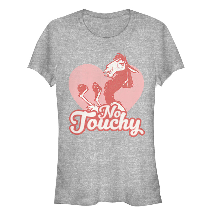 fifth sun Junior's The Emperor's New Groove Valentine Kuzco No Touchy T-Shirt
