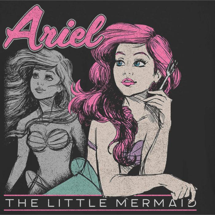 Fifth Sun Junior's The Little Mermaid 90s Ariel Poster T-Shirt