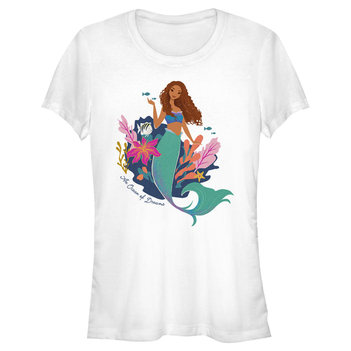 fifth sun Junior's The Little Mermaid Ariel An Ocean of Dreams T-Shirt
