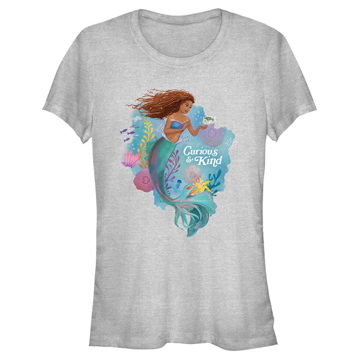 fifth sun Junior's The Little Mermaid Ariel Curious & Kind T-Shirt