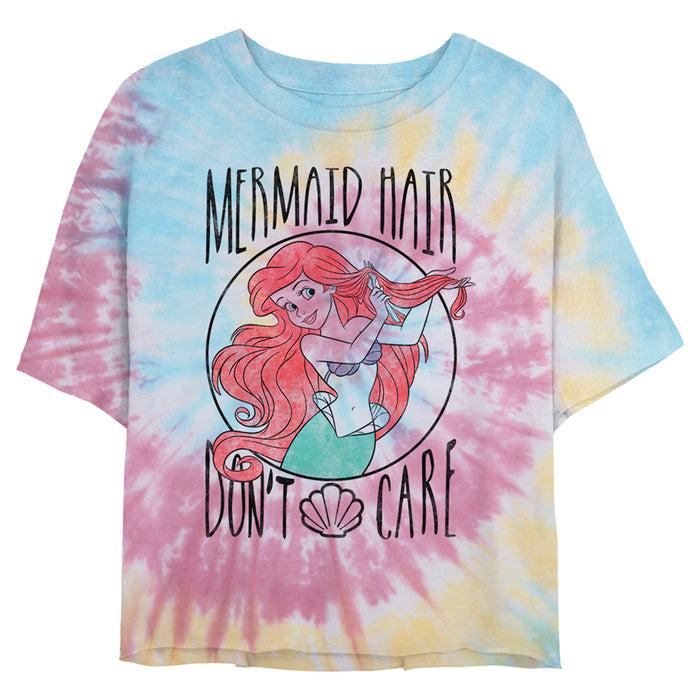 Fifth Sun Junior's The Little Mermaid Ariel Hair Don't Care T-Shirt