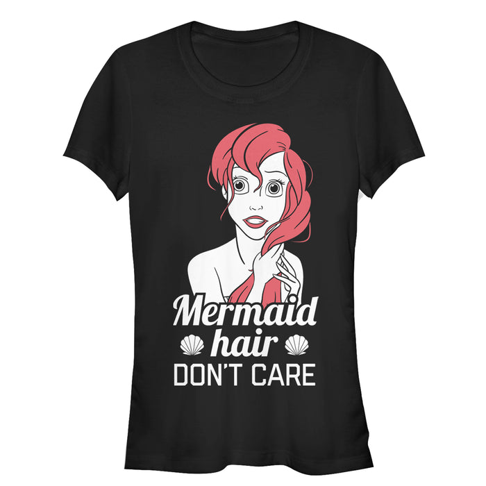 fifth sun Junior's The Little Mermaid Ariel Mermaid Don't Care T-Shirt