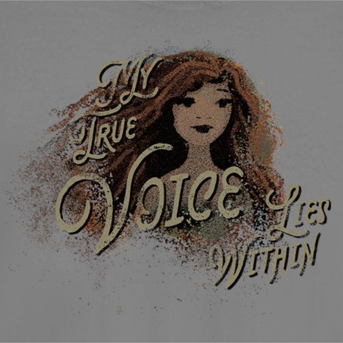 Fifth Sun Junior's The Little Mermaid Ariel My True Voice Lies Within T-Shirt