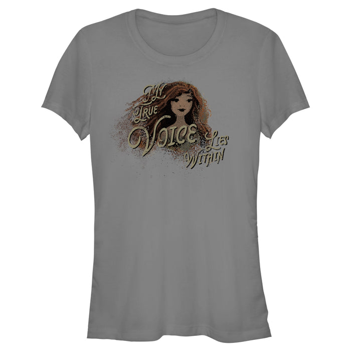 fifth sun Junior's The Little Mermaid Ariel My True Voice Lies Within T-Shirt