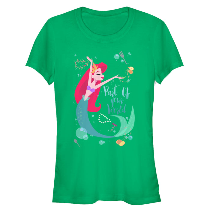 Fifth Sun Junior's The Little Mermaid Ariel Part Of Your World Dance T-Shirt