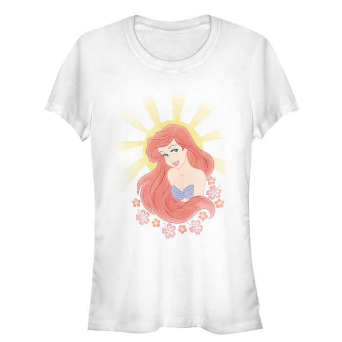 fifth sun Junior's The Little Mermaid Ariel Sun T-Shirt