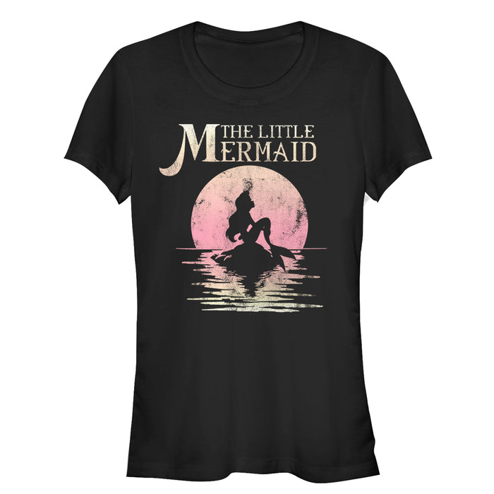 fifth sun Junior's The Little Mermaid Ariel Sunset T-Shirt