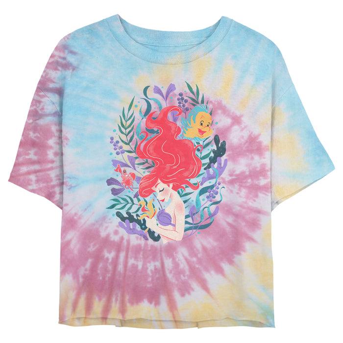 fifth sun Junior's The Little Mermaid Artistic Underwater Ariel T-Shirt