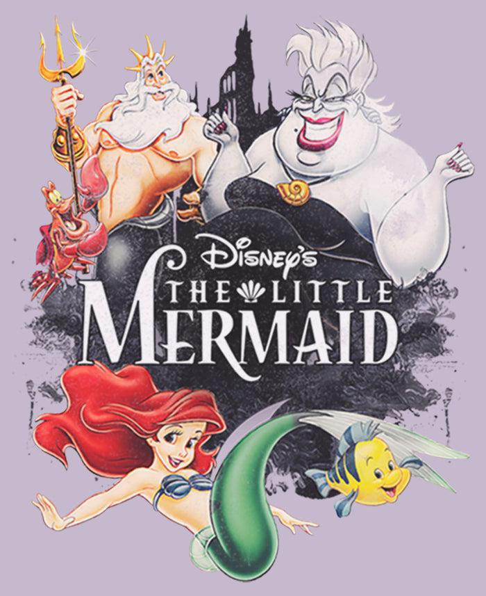 Fifth Sun Junior's The Little Mermaid Happy Ocean Friend T-Shirt