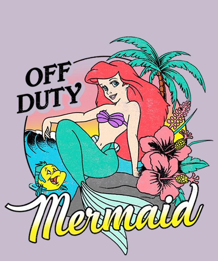 Fifth Sun Junior's The Little Mermaid Off Duty Ariel T-Shirt