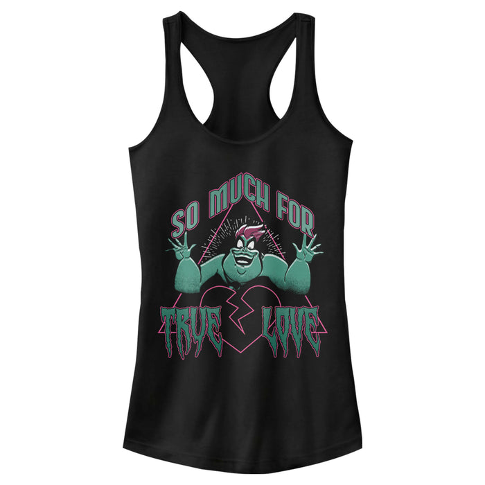 fifth sun Junior's The Little Mermaid Ursula So Much For True Love Racerback Tank Top