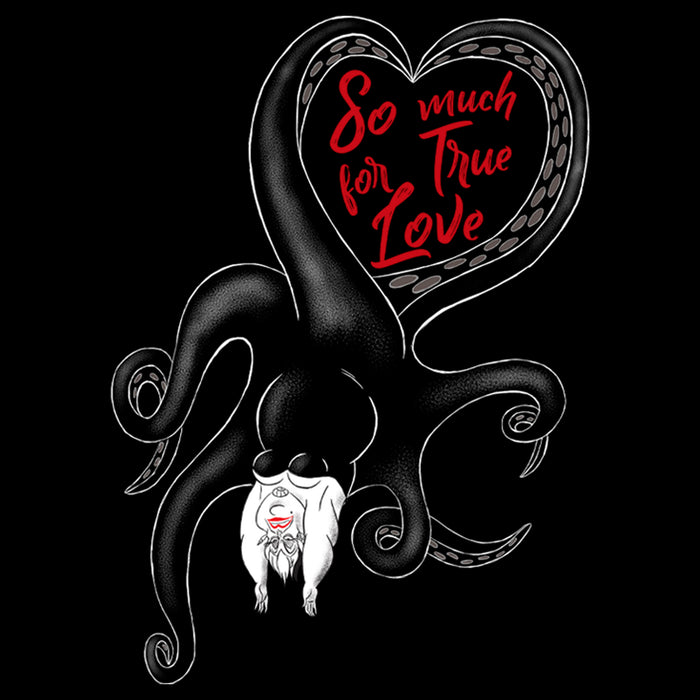 Fifth Sun Junior's The Little Mermaid Ursula The Sea Witch So Much For True Love T-Shirt