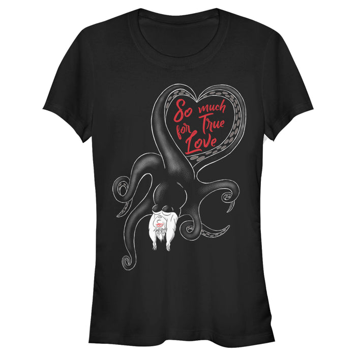 fifth sun Junior's The Little Mermaid Ursula The Sea Witch So Much For True Love T-Shirt