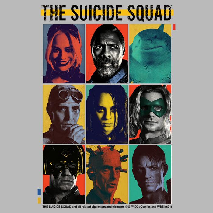 Fifth Sun Junior's The Suicide Squad Character Portraits T-Shirt