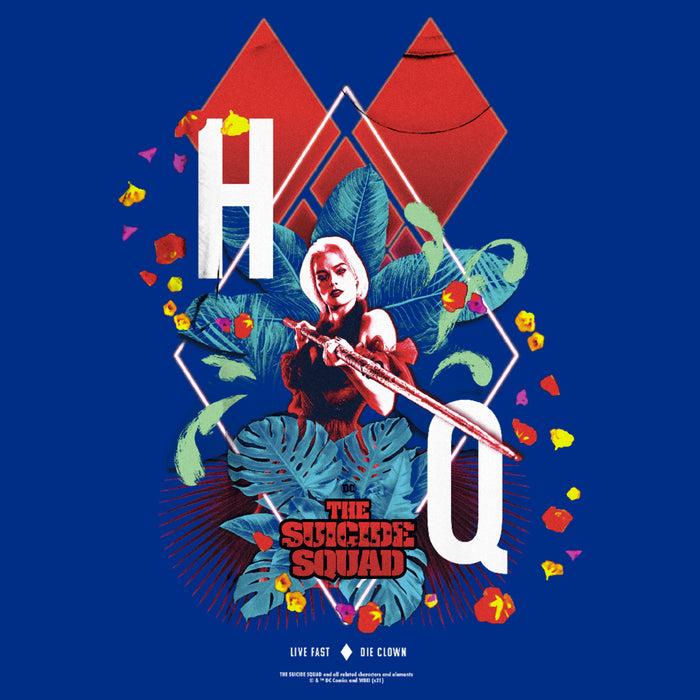Fifth Sun Junior's The Suicide Squad Harley Quinn Jungle Card T-Shirt