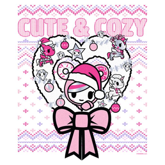 Fifth Sun Junior's Tokidoki Cute And Cozy Donutella T-Shirt
