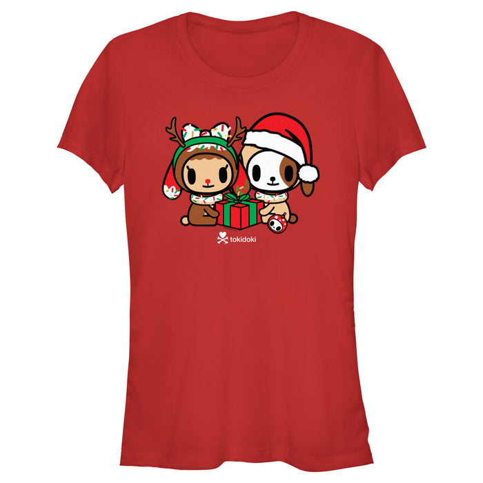fifth sun Junior's Tokidoki Donutino and Donutina Present T-Shirt