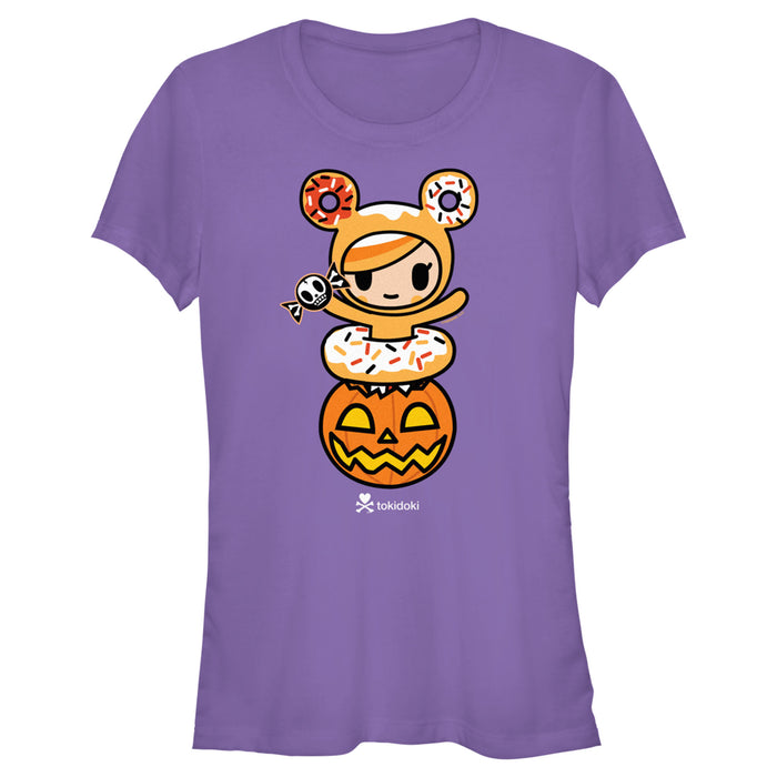 fifth sun Junior's Tokidoki Halloween Donutella T-Shirt