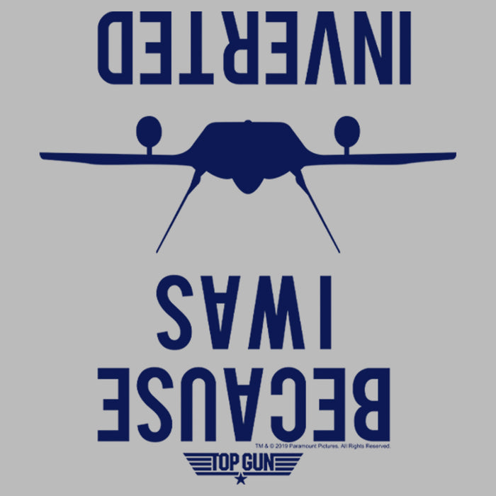 Fifth Sun Junior's Top Gun Because I Was Inverted T-Shirt