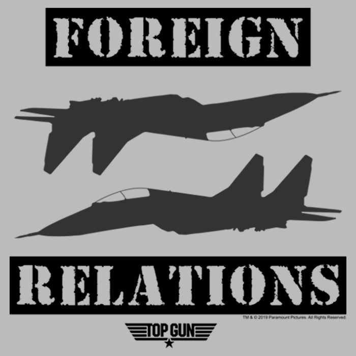 Fifth Sun Junior's Top Gun Keeping Up Foreign Relations T-Shirt