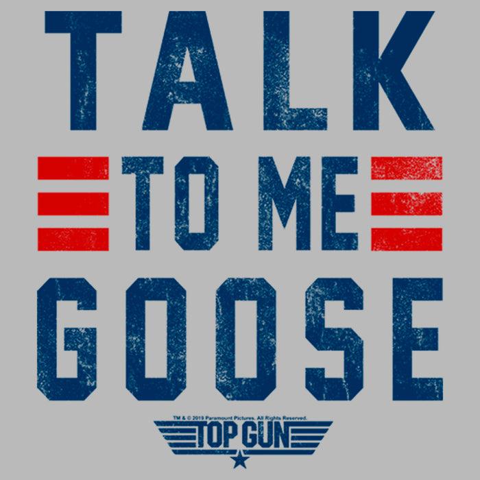 Fifth Sun Junior's Top Gun Talk To Me Goose Quote T-Shirt