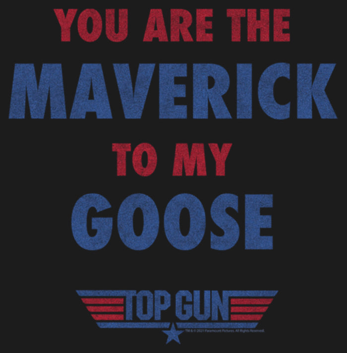 Fifth Sun Junior's Top Gun You Are The Maverick To My Goose Festival Muscle Tee