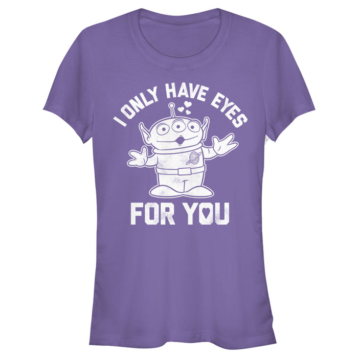 fifth sun Junior's Toy Story Alien I Only Have Eyes for You T-Shirt