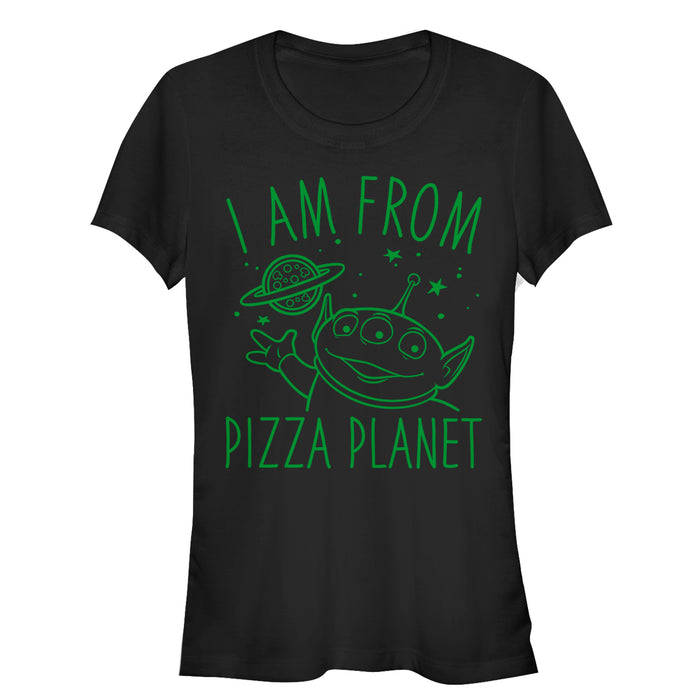 fifth sun Junior's Toy Story Come in Peace from Pizza Planet T-Shirt