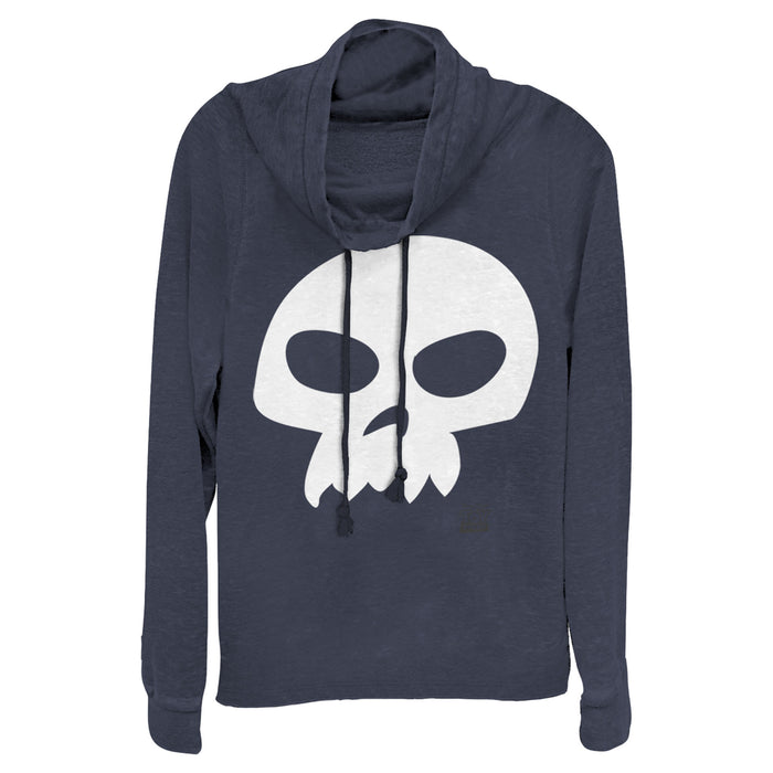 fifth sun Junior's Toy Story Sid Skull Cowl Neck Sweatshirt