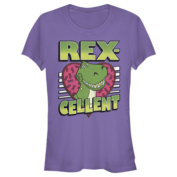 Fifth Sun Junior's Toy Story Valentine Rex-Cellent T-Shirt