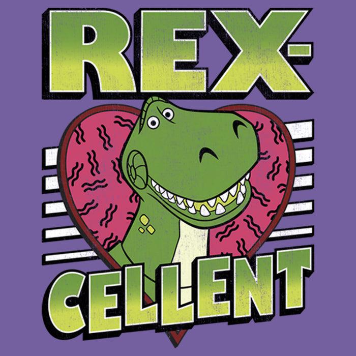 Fifth Sun Junior's Toy Story Valentine Rex-Cellent T-Shirt