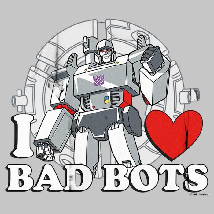 Fifth Sun Junior's Transformers Megatron I Love Bad Bots T-Shirt