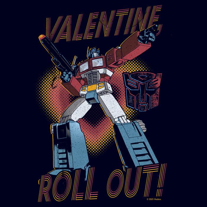 Fifth Sun Junior's Transformers Optimus Prime Valentine Roll Out T-Shirt