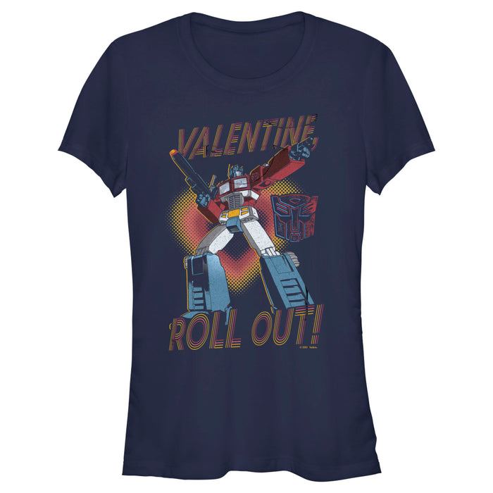 fifth sun Junior's Transformers Optimus Prime Valentine Roll Out T-Shirt
