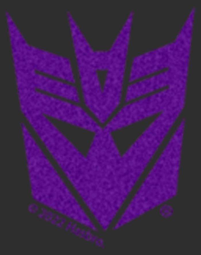Fifth Sun Junior's Transformers Purple Decepticons Logo Jogger Pants
