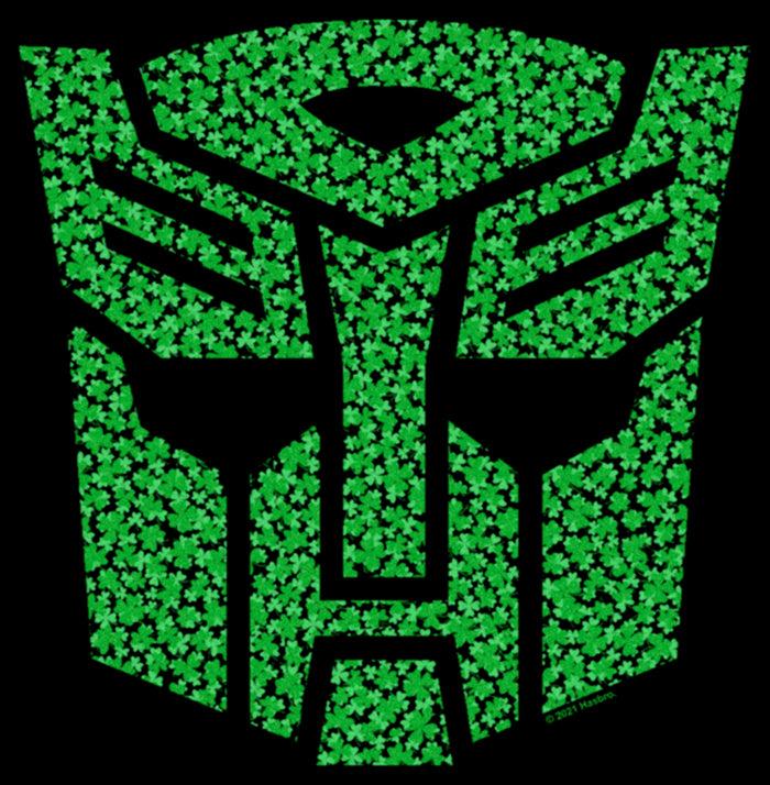 Fifth Sun Junior's Transformers St. Patrick's Day Cloverfield Autobot Logo T-Shirt